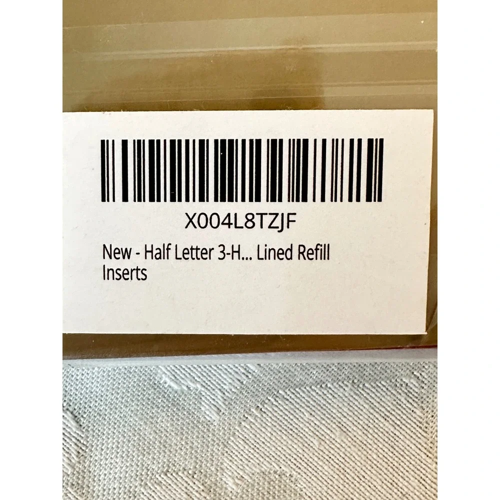 N/A half letter